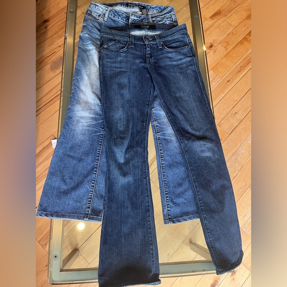 TWO CUTE JEANS WITH FLARE - Picture 3 of 4